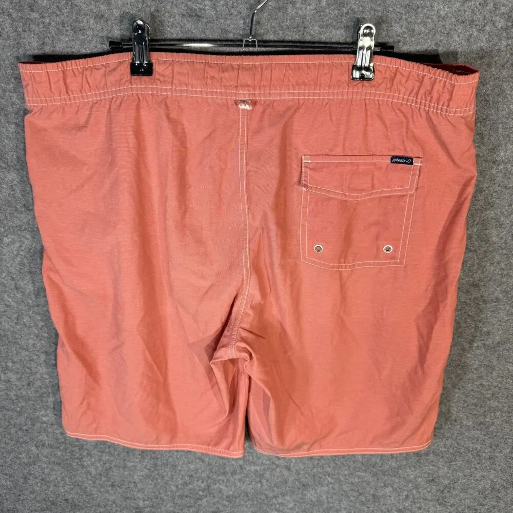 johnnie-O Mens Board Shorts‎ Red Color Size M